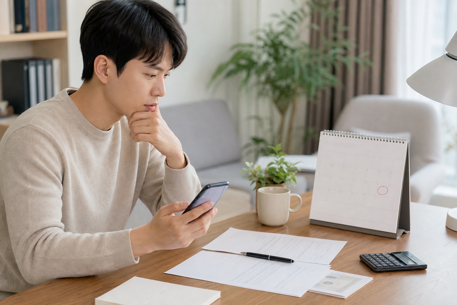 내가 지금 확인해야 할 조건과 진행 상태 내용을 설명하는 관련 이미지
