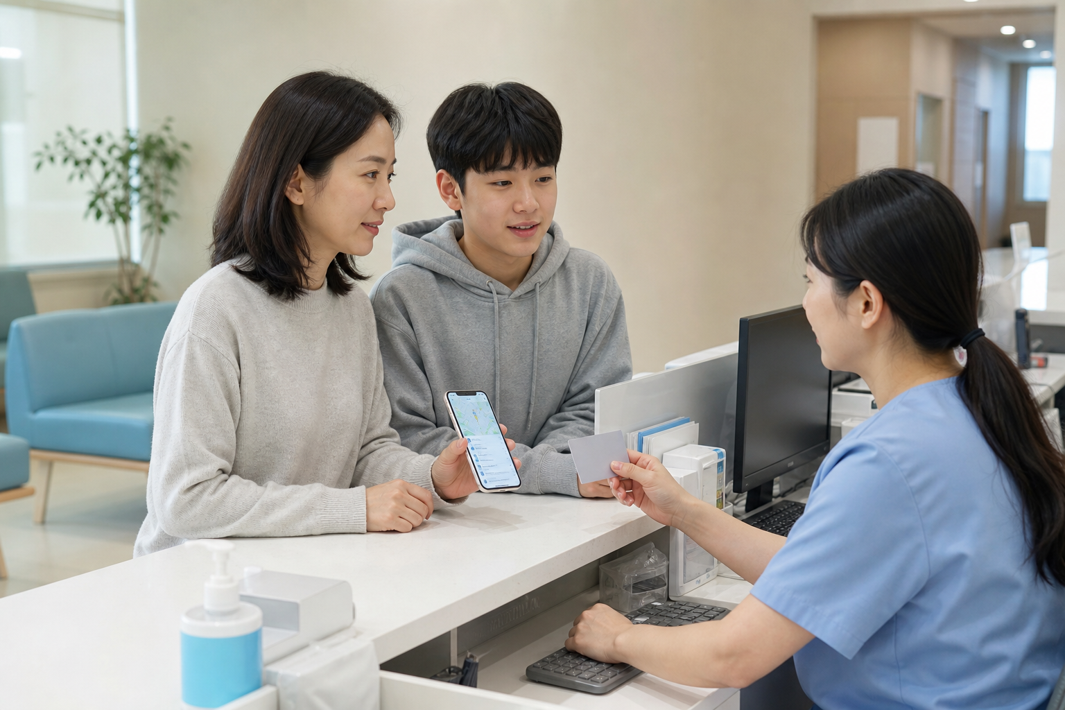 주소지와 관계없이 접종 가능한지 확인하기 내용을 설명하는 관련 이미지
