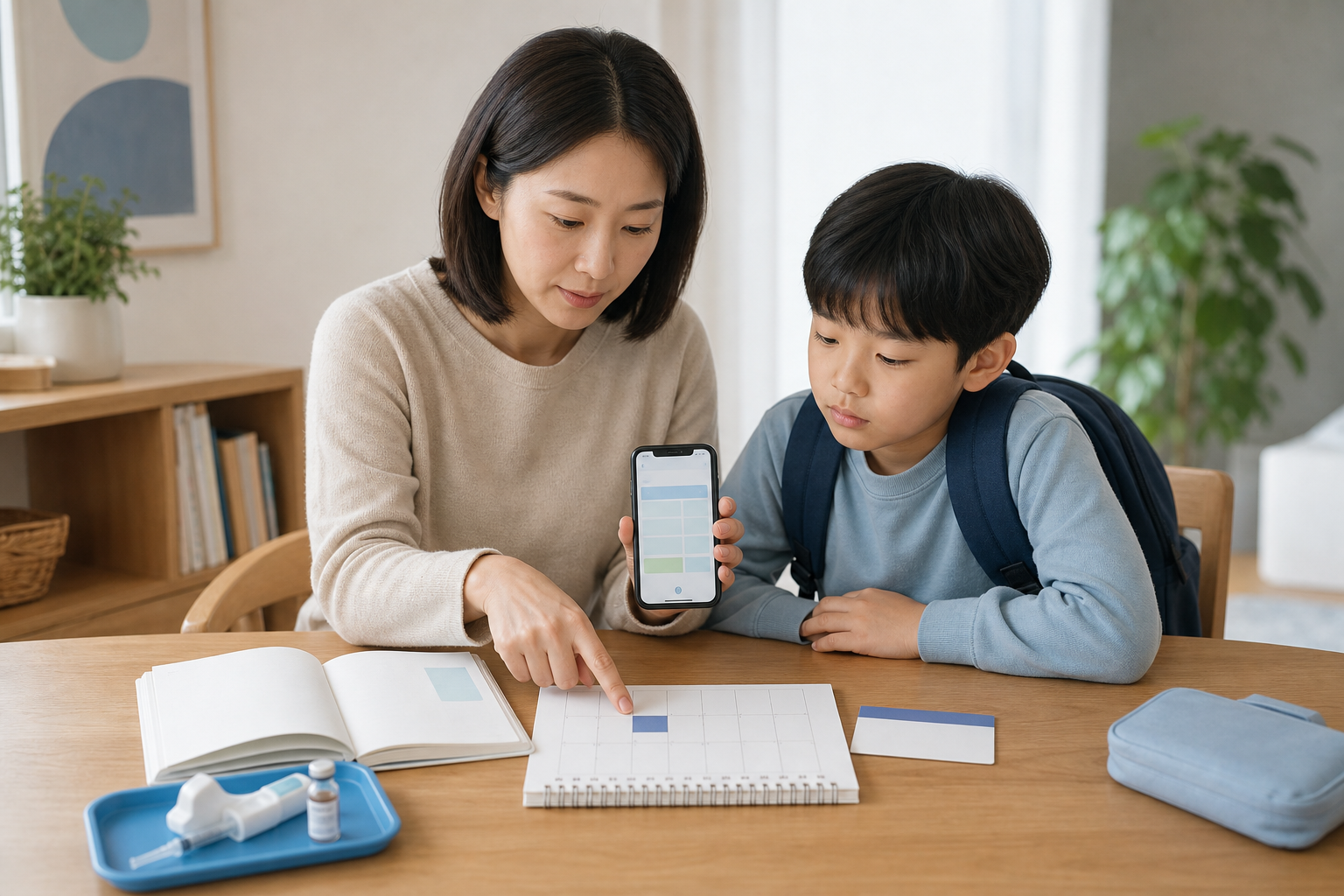 우리 아이가 9월 21일 대상인지 판단하는 순서 내용을 설명하는 관련 이미지
