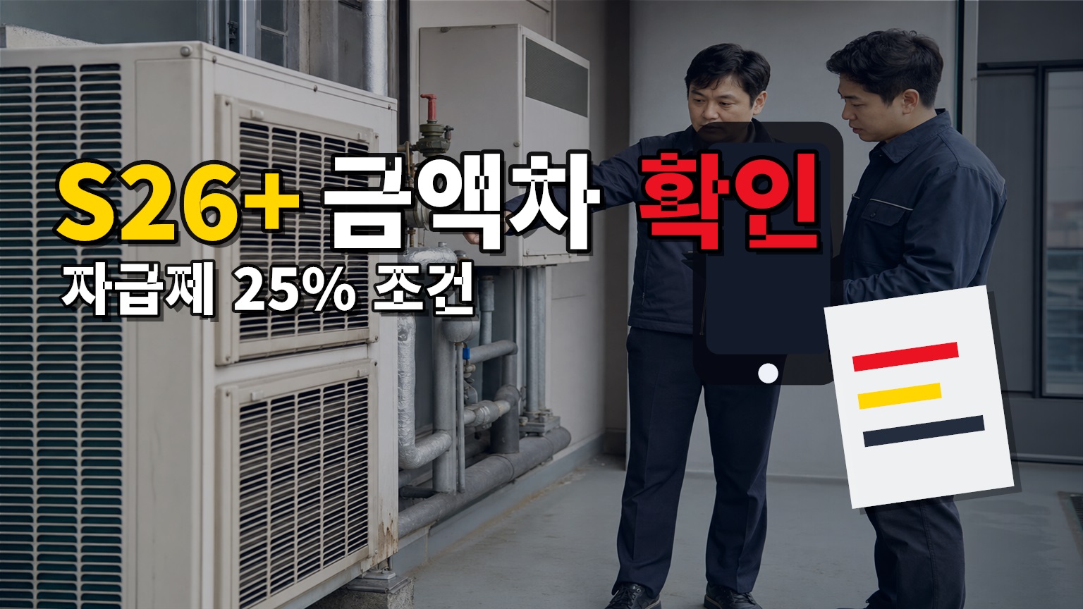 갤럭시 S26+ 자급제는 왜 25%일까? 삼성 감사 페스티벌 금액 차이 확인