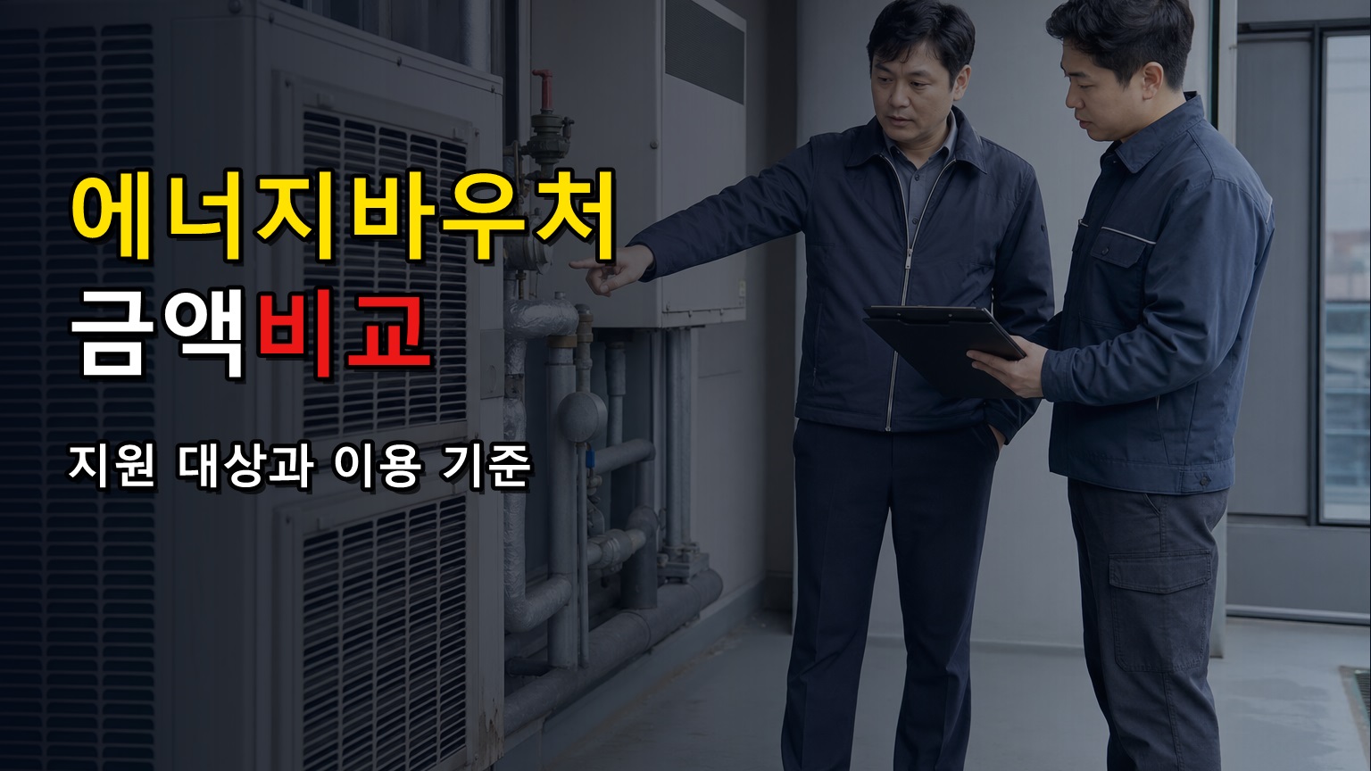 57만6000원은 세대원 수 따라 달라질까? 연탄전환 에너지바우처 금액 비교