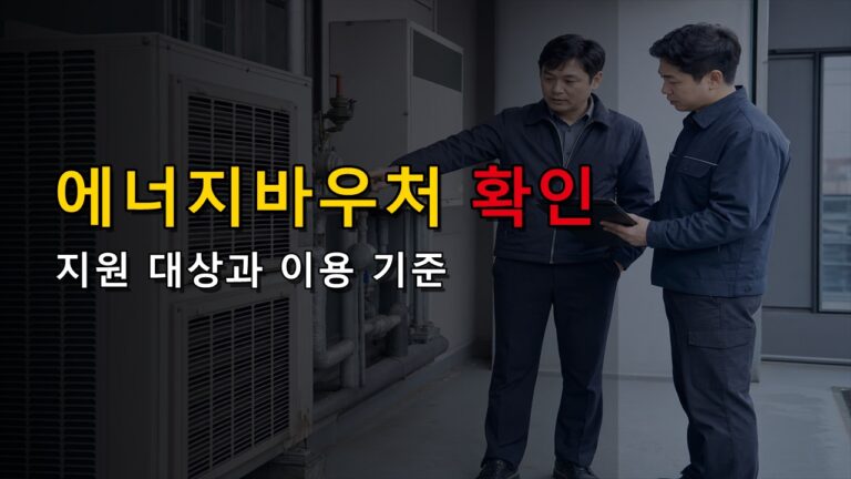 새 보일러로 바꾼 취약계층 세대, 연탄전환 에너지바우처 57만6000원 받을까