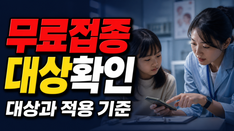 인플루엔자 무료접종 14세까지 확대, 우리 아이는 9월 21일 대상일까?