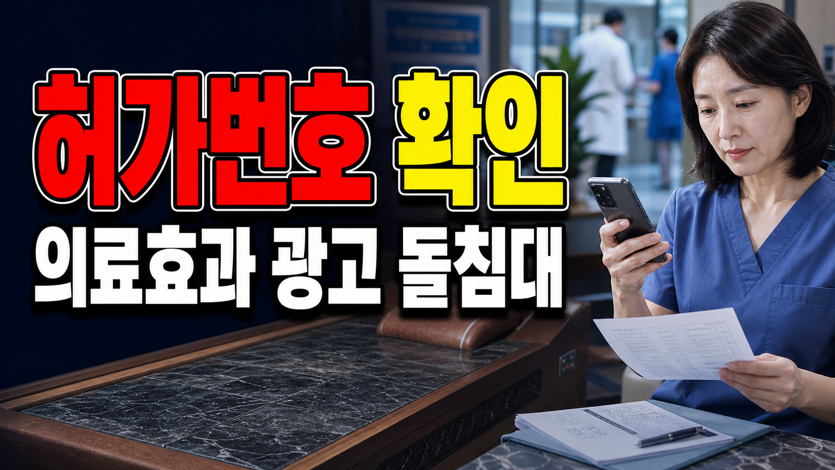 의료효과 광고 붙은 돌침대, 식약처 허가번호도 확인해야 할까｜처음 구매하는 돌침대, 구매 전에 가장 먼저 확인할