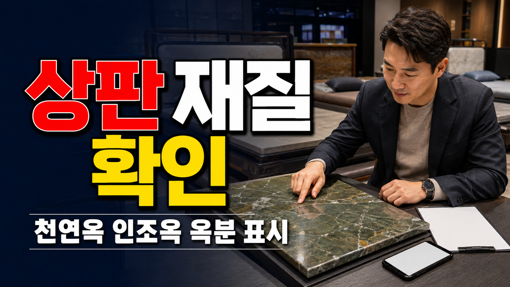 천연옥·인조옥·옥분 함유, 돌침대 상판 재질 표시는 어디까지 물어봐야 하나